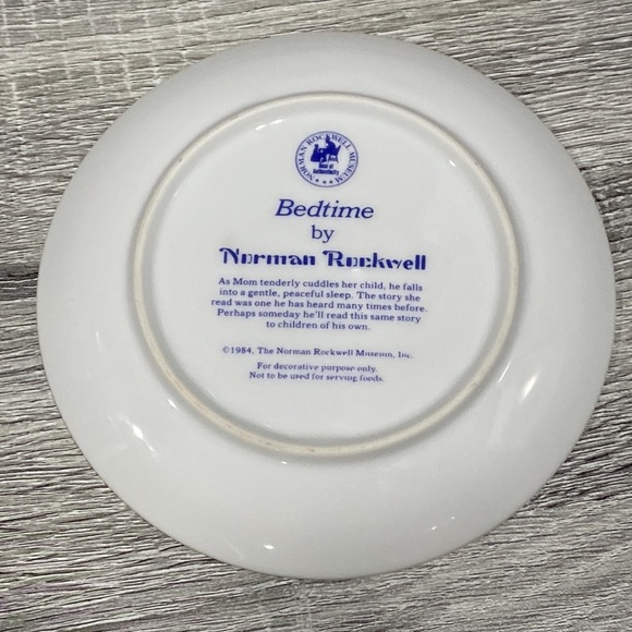 Norman Rockwell | “Bedtime” Collector’s Plate - Picture 2 of 5